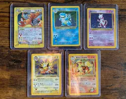 Pokemon TCG Vintage Holo 9-Card Lot Skyridge Charizard Blastoise Mewtwo Jolteon - Image 2