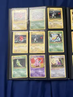 Nintendo Pokemon TCG 46-Card Vintage 1999 Jungle/Fossil Holo Lot Pikachu - Image 4