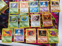 Pokemon TCG German Vintage 14 Card Lot Base ALL 1st Edition - Image 1