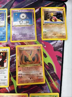 Pokemon TCG German Vintage 14 Card Lot Base ALL 1st Edition - Image 4