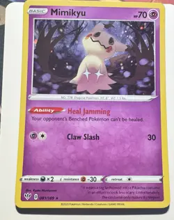 8x Mimikyu Card Lot - Multi Era Collector Lot Cards Pokemon TCG NM/M Cosmos Holo - Image 2
