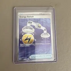Pokemon TCG 5-Card Lot Wailord ex Mega Chandelure EX Energy Switch 2023 - Image 1