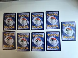 Pokemon TCG 9-Card Lot Eevee Jolteon Vaporeon Espeon Holo/Rev Holo CN - Image 2
