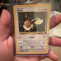 Pokemon TCG Team Rocket 4 Card Lot Eevee Dark Vaporeon Jolteon Flareon 1999 - Image 2