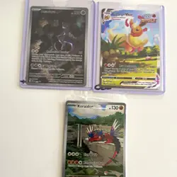 Pokemon TCG Shining Fates 3-Card Lot Mewtwo Flareon VMAX Koraidon Holo - Image 1