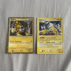Pokemon TCG Raikou Holo/Foil 2-Card Lot Neo Revelation 13/64 & 16/123 - Image 1