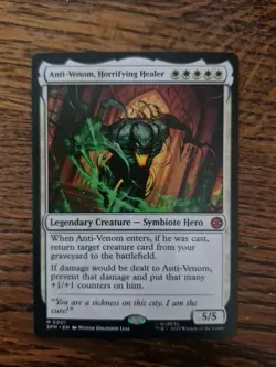 Magic The Gathering Anti-venom Horrifying Healer Spiderman MTG NM - Image 1