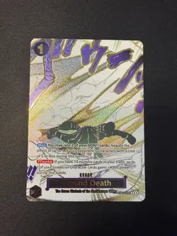 Ground Death (Alternate Art) OP14-096 The Azure Sea's Seven Foil - Image 1