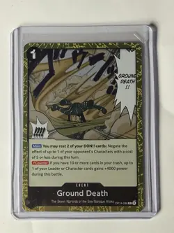 Ground Death OP14-096 The Azure Sea's Seven Foil - Image 1