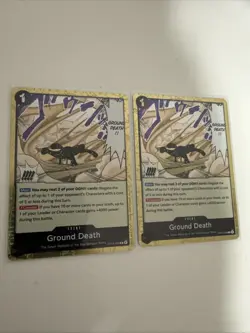 2 x Ground Death R The Azure Sea's Seven OP14-096 NM English - Image 1