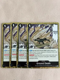 Ground Death PLAYSET R The Azure Sea's Seven OP14-096 NM English - Image 1
