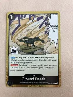 Ground Death PLAYSET R The Azure Sea's Seven OP14-096 NM English - Image 2