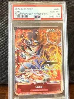 Sabo (CS 2024 Event Pack) P-044 One Piece Promotion Cards Foil - Image 1