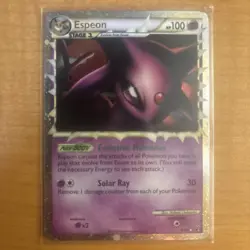 P Pokemon Espeon Prime 81/90 Undaunted NM/LP Rare Holo Ungraded - Image 1
