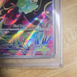 2025 POKEMON MEG EN-MEGA EVOLUTION ILLUSTRATION RARE #133 BULBASAUR PSA 9 - Image 3