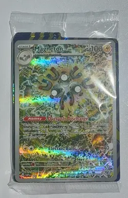 [SEALED] Magneton Pokemon TCG Scarlet and Violet Promo #159 Full Art - Image 1