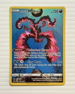 Galarian Moltres SWSH284 Black Star Promo Sword & Shield GM English Pokemon TCG - Image 1