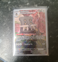 Pokemon TCG Bastiodon 093/084 Rare Holo Pitch Black - Image 1
