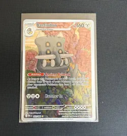 Pokemon TCG Bastiodon 093/084 Pitch black Rare Holo English - Image 1