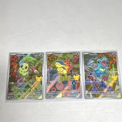 Pokemon First Partner Series 2 - Johto Region- Chikorita/Cyndaquil/Totodile - Image 1
