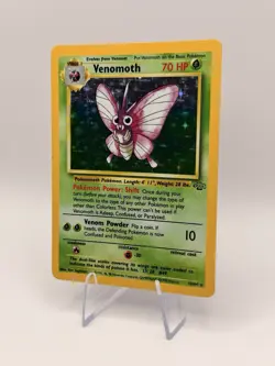 1999 Pokemon Jungle Venomoth 13/64 Holo Rare Vintage WOTC English - Image 2