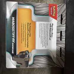 POKEMON MABOSSTIFF EX SHOWCASE BOX SEALED PROMO + 3 BOOSTER PACKS NEW UNOPENED - Image 2