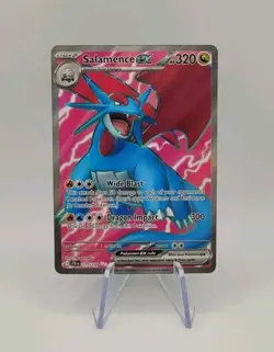 Pokemon TCG: Salamence EX 177/159 Journey Together - Full Art Ultra Rare - NM - Image 1