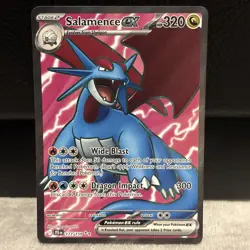 Salamence ex 177/159 Journey Together Ultra Rare Full Art Pokemon TCG NM - Image 1