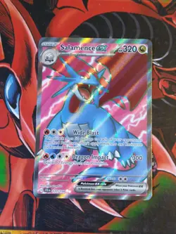 Salamence ex - 177/159 - Full Art Ultra Rare - Journey Together Pokemon TCG NM - Image 1