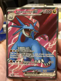 Salamence ex - 177/159 - Ultra Rare - Journey Together - Pokemon TCG - NM - Image 1