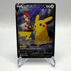The Pokemon Company Pikachu V TG16/TG30 Lost Origin TG Ultra Rare Holo ENG 190 - Image 1