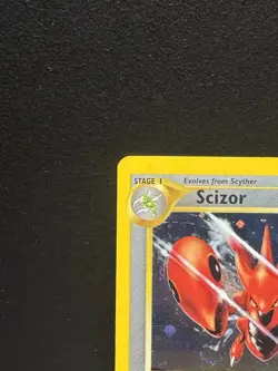 Pokemon TCG - Scizor 🦞 10/75 Neo Discovery 🛕 Holo ✨ Rare WOTC Card LP - Image 2