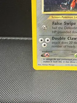 Pokemon TCG - Scizor 🦞 10/75 Neo Discovery 🛕 Holo ✨ Rare WOTC Card LP - Image 4