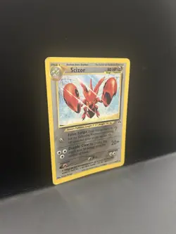 Pokemon TCG Scizor Neo Discovery Holo 10/75 LP - Image 2
