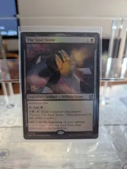 MTG Spider-Man Prerelease PROMO The Soul Stone Near Mint - Image 1