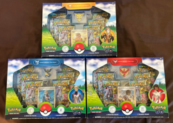 Pokemon TCG Pokemon GO Team Valor, Mystic, Instinct Special Collection Box Set - Image 1