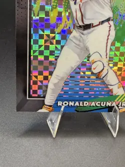 2026 Topps Finest Common X-Fractor #22 Ronald Acuna Jr. Braves - Image 5