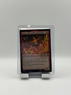 MTG, Molten Man, Inferno Incarnate FOIL 84 NM Marvel's Spider-Man Foil - Image 1