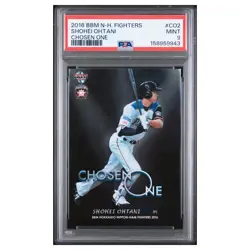 SHOHEI OHTANI #CO2 PSA 9.0 2016 Bbm hokkaido nippon-ham fighters chosen one Card - Image 1