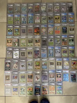 Lot of 217 Graded Tcg Pokemon Card Slab Lot Mixed Languages Bulk Cgc, Psa, Ags, - Image 2