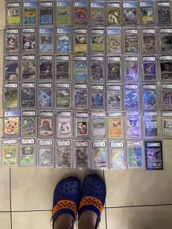 Lot of 217 Graded Tcg Pokemon Card Slab Lot Mixed Languages Bulk Cgc, Psa, Ags, - Image 4