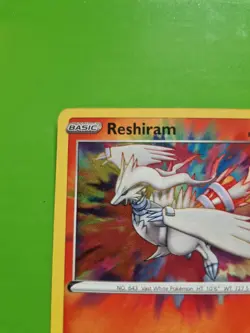 Pokemon TCG Reshiram Shining Fates Holo Card 017/072 Amazing Rare - Image 2