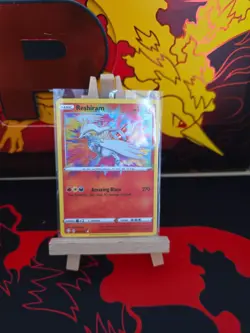 Pokemon TCG Reshiram Shining Fates Holo Card 017/072 Amazing Rare - Image 1