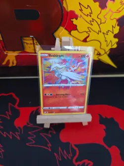 Pokemon TCG Reshiram Shining Fates Holo Card 017/072 Amazing Rare - Image 2
