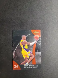 2008 Topps Finest Kobe Bryant #24 LA Los Angeles Lakers - Image 1