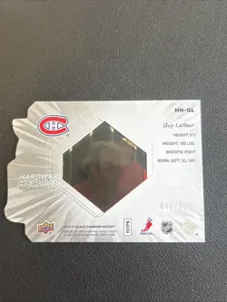 2010 Upper Deck Black Diamond Hardware Heroes /100 Guy Lafleur #HH-GL - Image 2