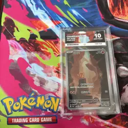 ACE 10 Charmander 168/165 AR SV2A Korean 151 AR 2023 Pokemon Card - Image 1