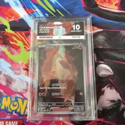 ACE 10 Charmander 168/165 AR SV2A Korean 151 AR 2023 Pokemon Card - Image 2