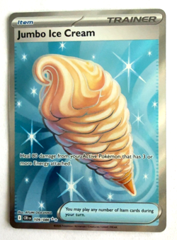 Jumbo Ice Cream 109/086 Ultra Rare Chaos Rising Pokemon Holo NM - Image 1