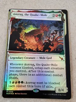 Anzrag, the Quake-Mole - #356 Foil (Showcase) Murders at Karlov Manor - Mtg - Image 1